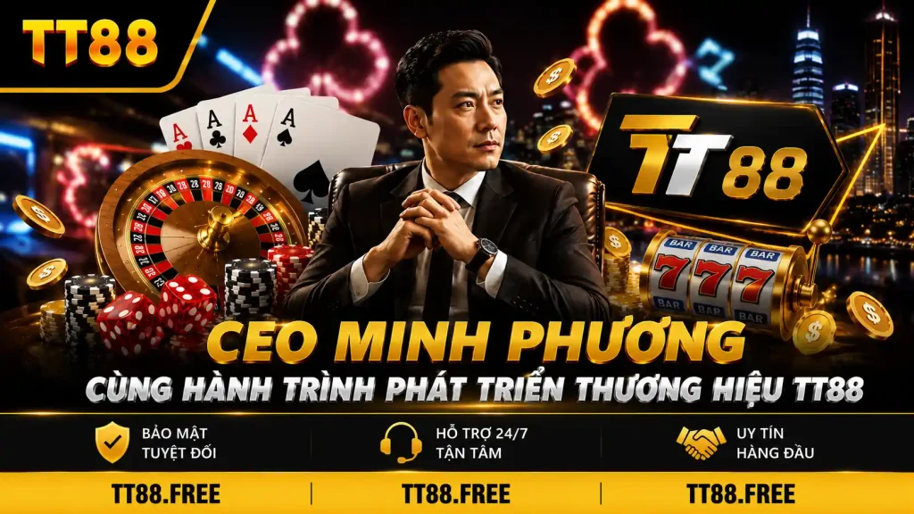 Ceo Minh Phương cùng hành trình phát triển thương hiệu TT88